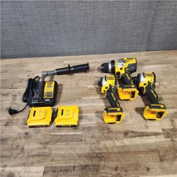 HOUSTON LOCATION - AS-IS DEWALT 3 TOOL COMBO KIT W/ (2) BATTERY & CHARGER