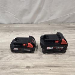 AS-IS Milwaukee M18 18-Volt Lithium-Ion Battery Starter Kit
