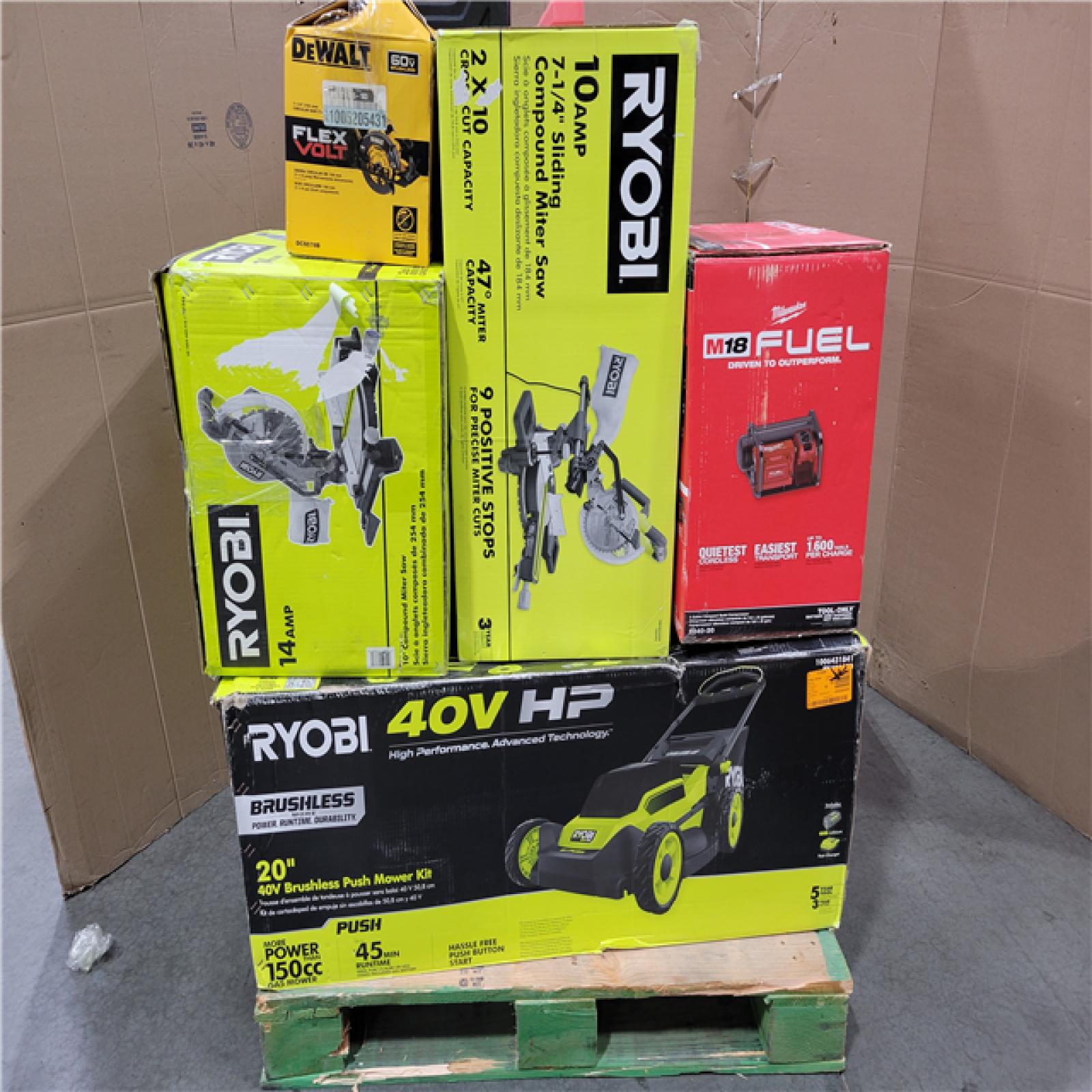 CALIFORNIA AS-IS TOOL PALLET