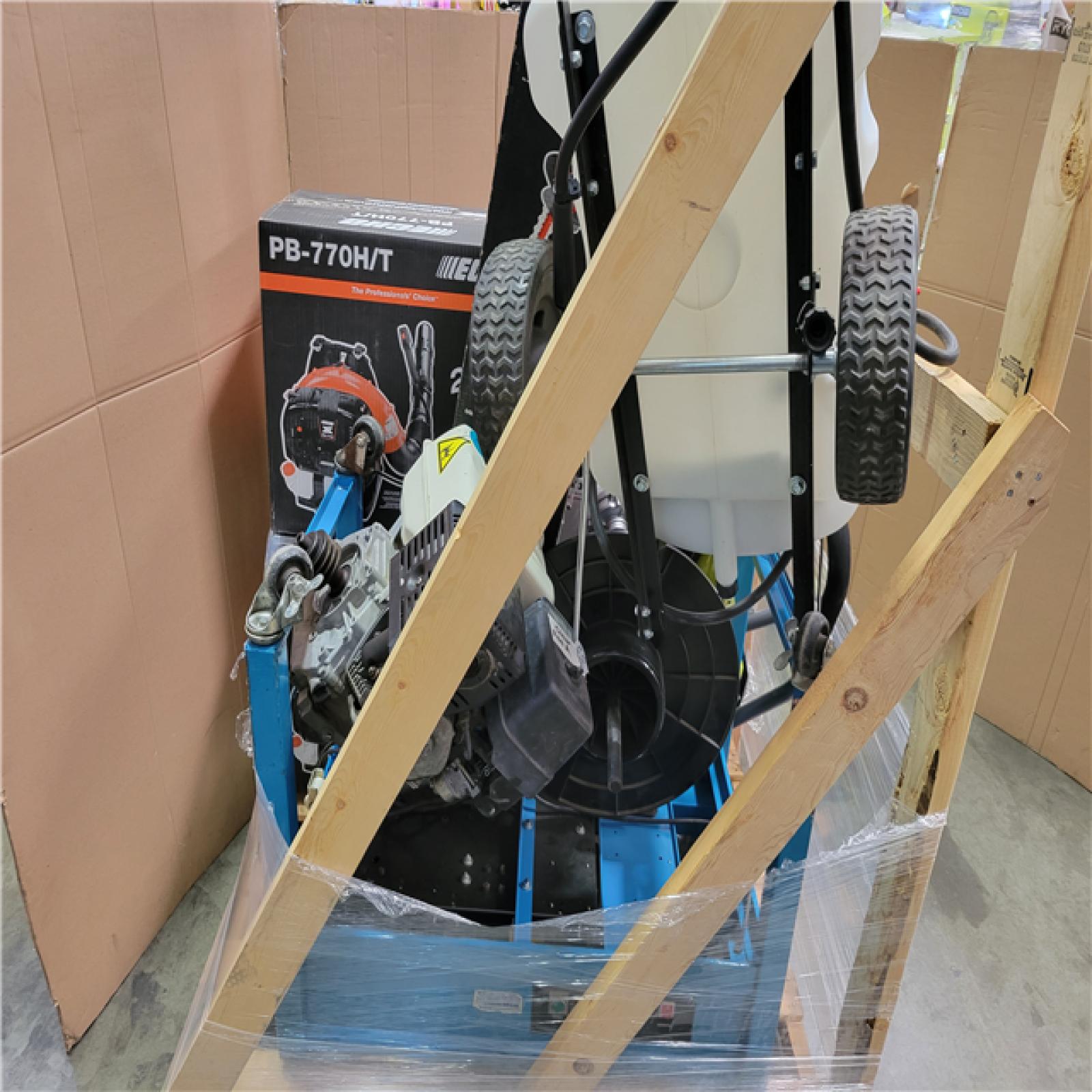 CALIFORNIA AS-IS OUTDOOR POWER EQUIPMENT