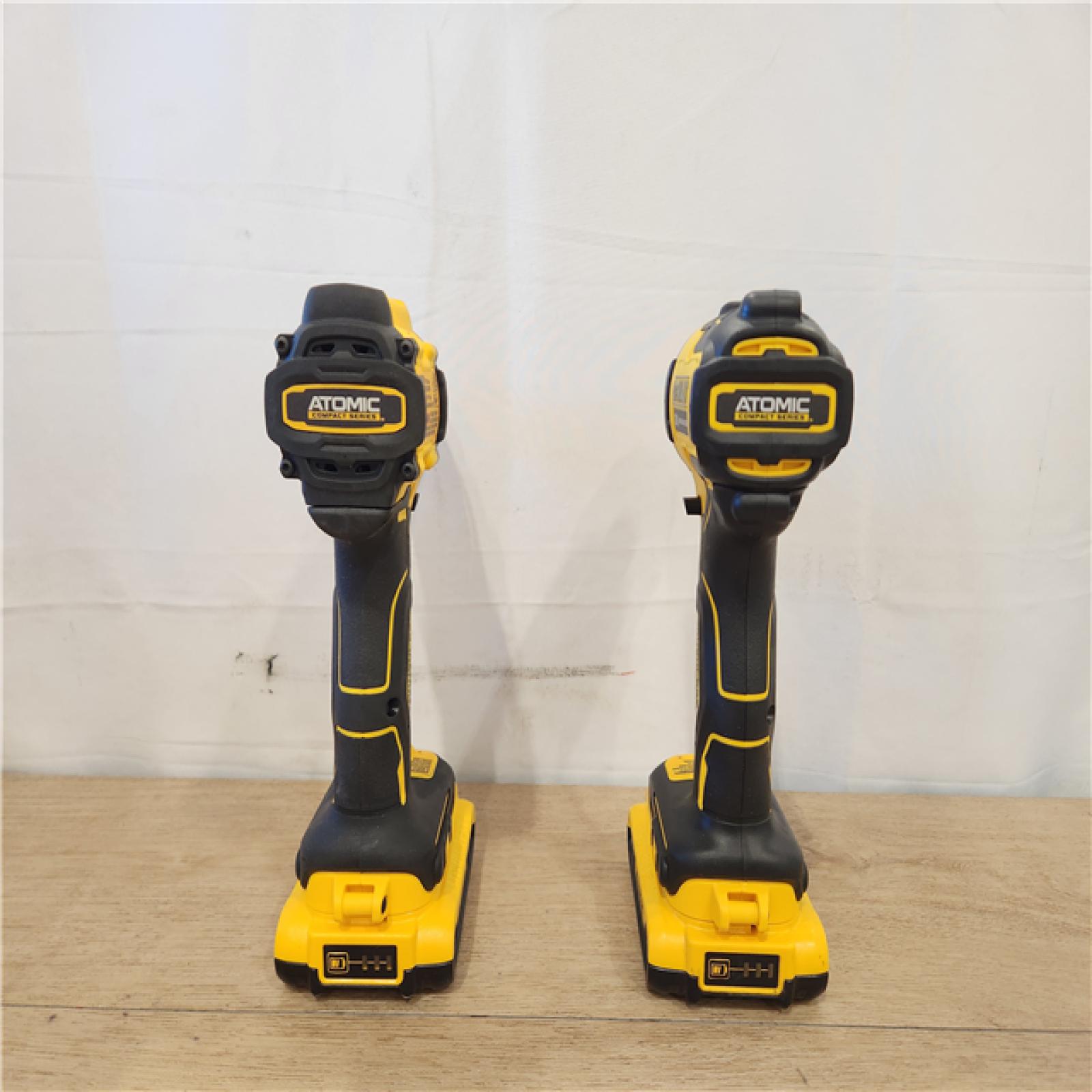 AS-IS- DEWALT ATOMIC 20-Volt MAX Lithium-Ion Cordless Combo Kit