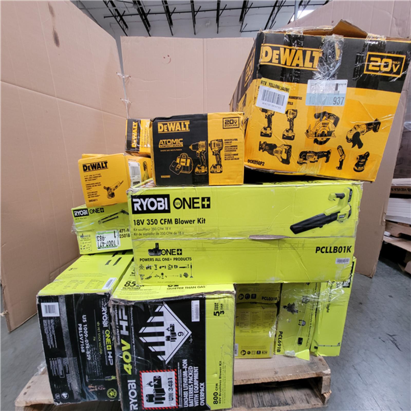 CALIFORNIA AS-IS TOOL PALLET