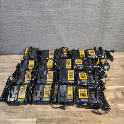 HOUSTON LOCATION - AS-IS DEWALT BATTERY CHARGER PACK QTY - 18