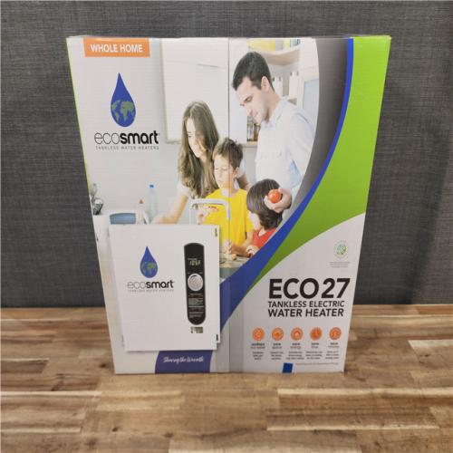 HOUSTON LOCATION - AS-IS (NEW) ECO27 TANKLESS ELECTRIC WATER HEATER