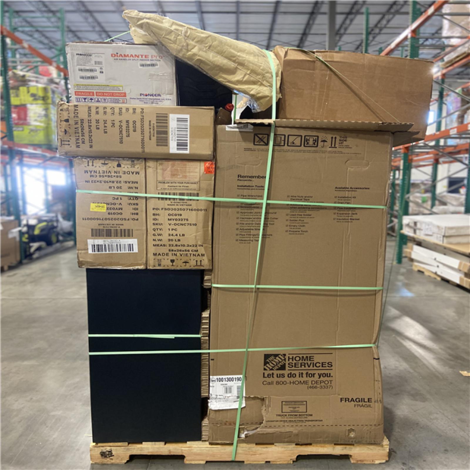 DALLAS LOCATION - AS-IS HOME IMPROVEMENT PALLET