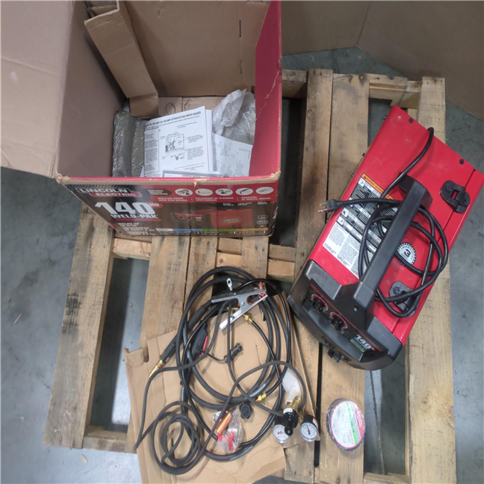 CALIFORNIA AS-IS lINCOLN ELECTRIC WELD-PAK