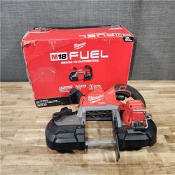 HOUSTON LOCATION - AS-IS Milwaukee FUEL 18V Lithium-Ion Brushless Cordless Deep Cut Band Saw (Tool-Only)
