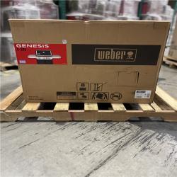 DALLAS LOCATION - Weber Genesis E-325 3-Burner Natural Gas Grill in Black with Large Sear Zone