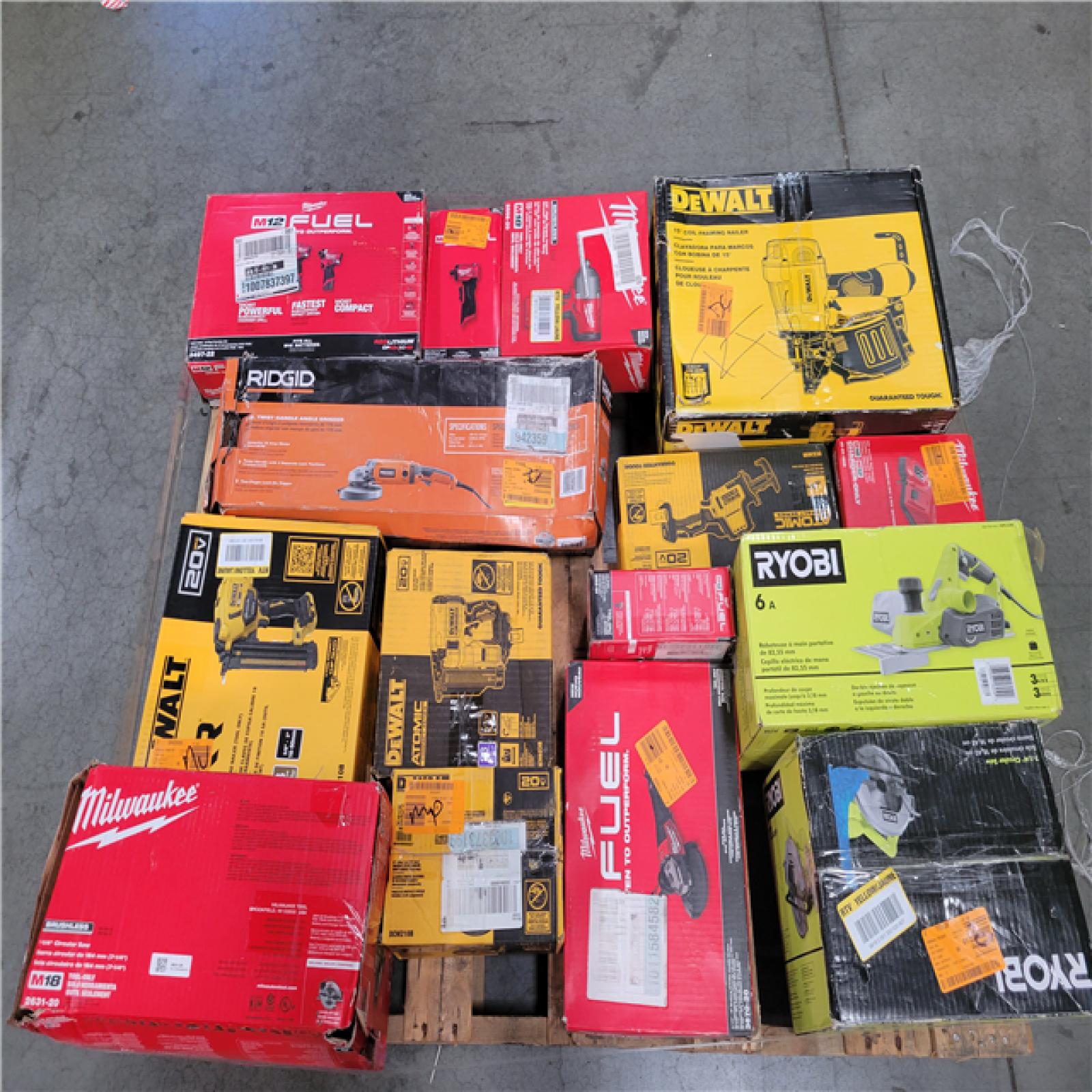 CALIFORNIA AS-IS TOOL PALLET