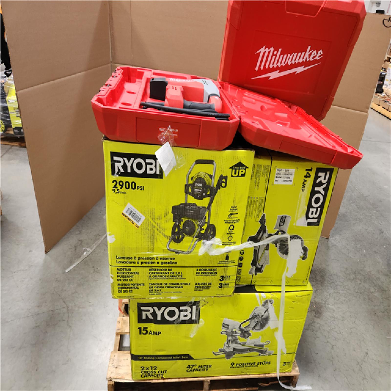 CALIFORNIA  AS-IS TOOL PALLET