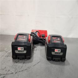 AS-IS- Milwaukee M18 Red Lithium High Output XC6.0 System Starter Kit