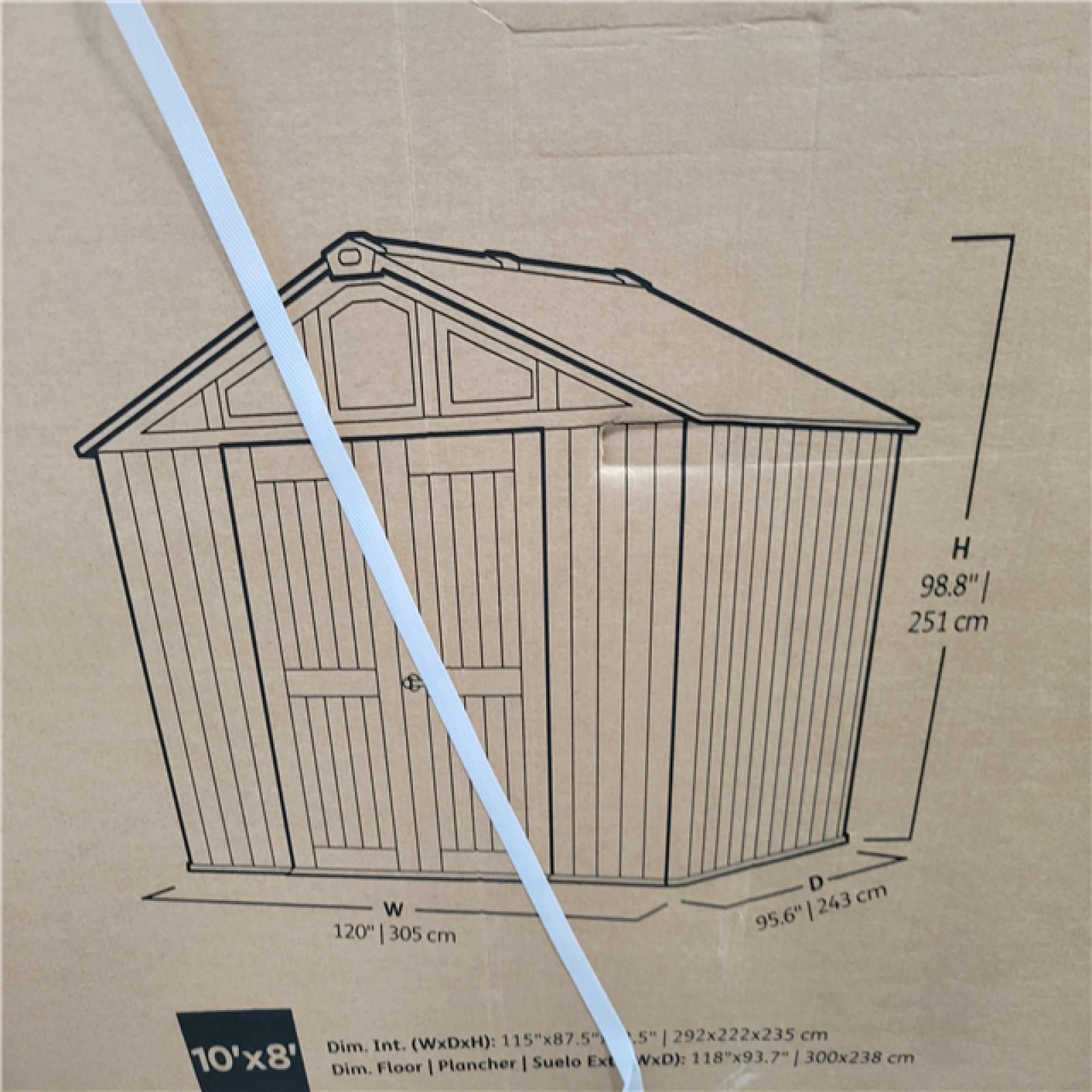 CALIFORNIA NEW KETER STRONGHOLD 10X8