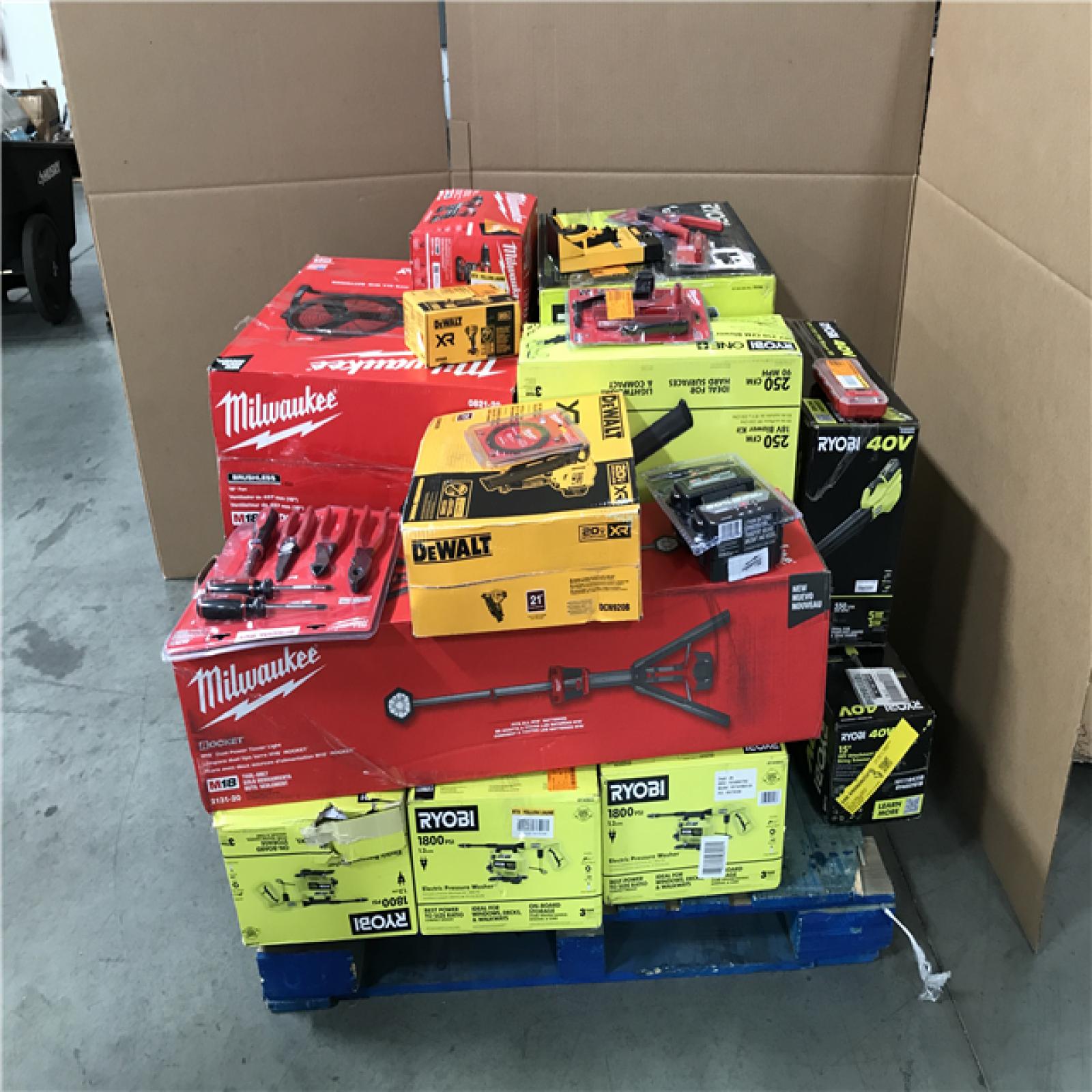 CALIFORNIA AS-IS TOOL PALLET