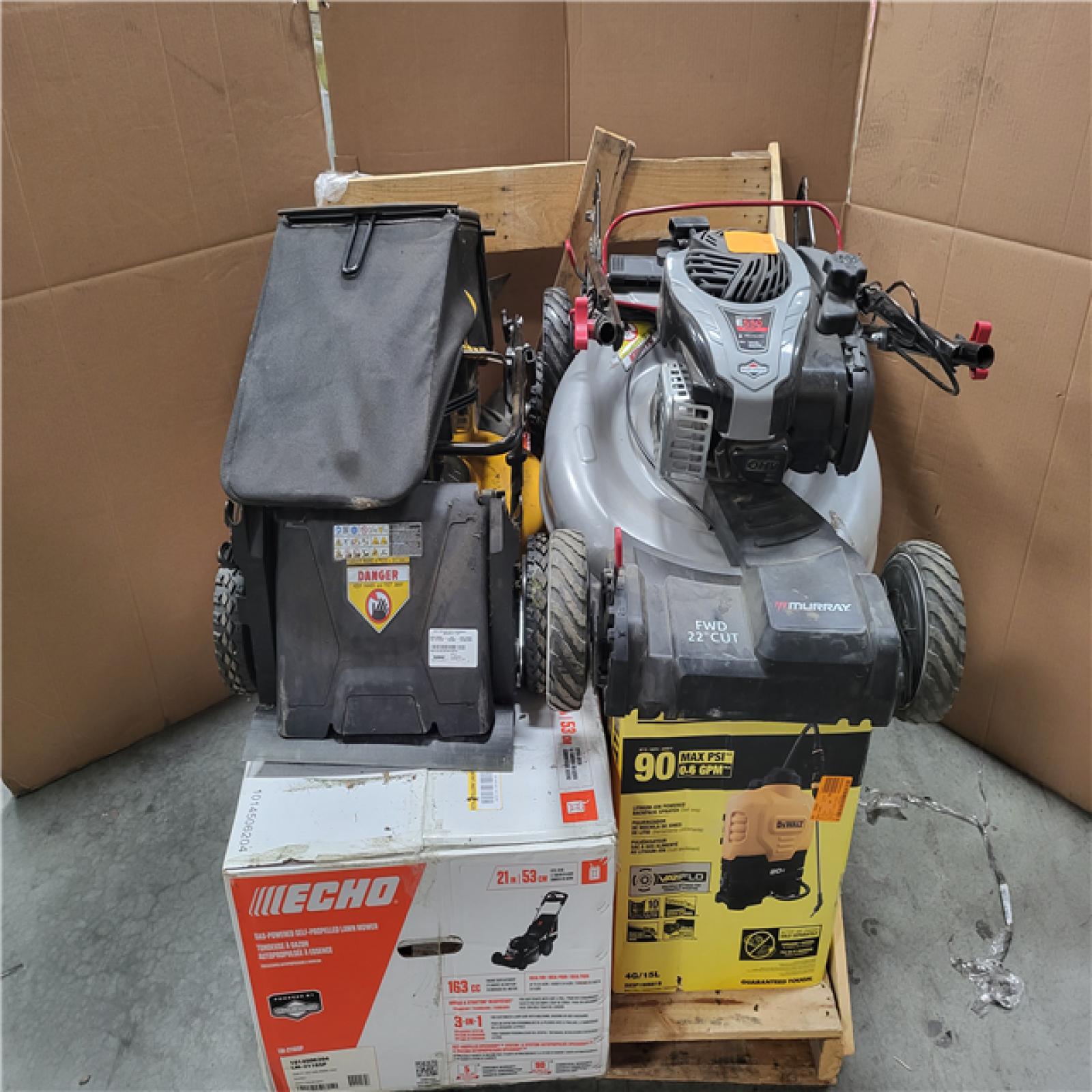 CALIFORNIA AS-IS OUTDOOR POWER EQUIPMENT