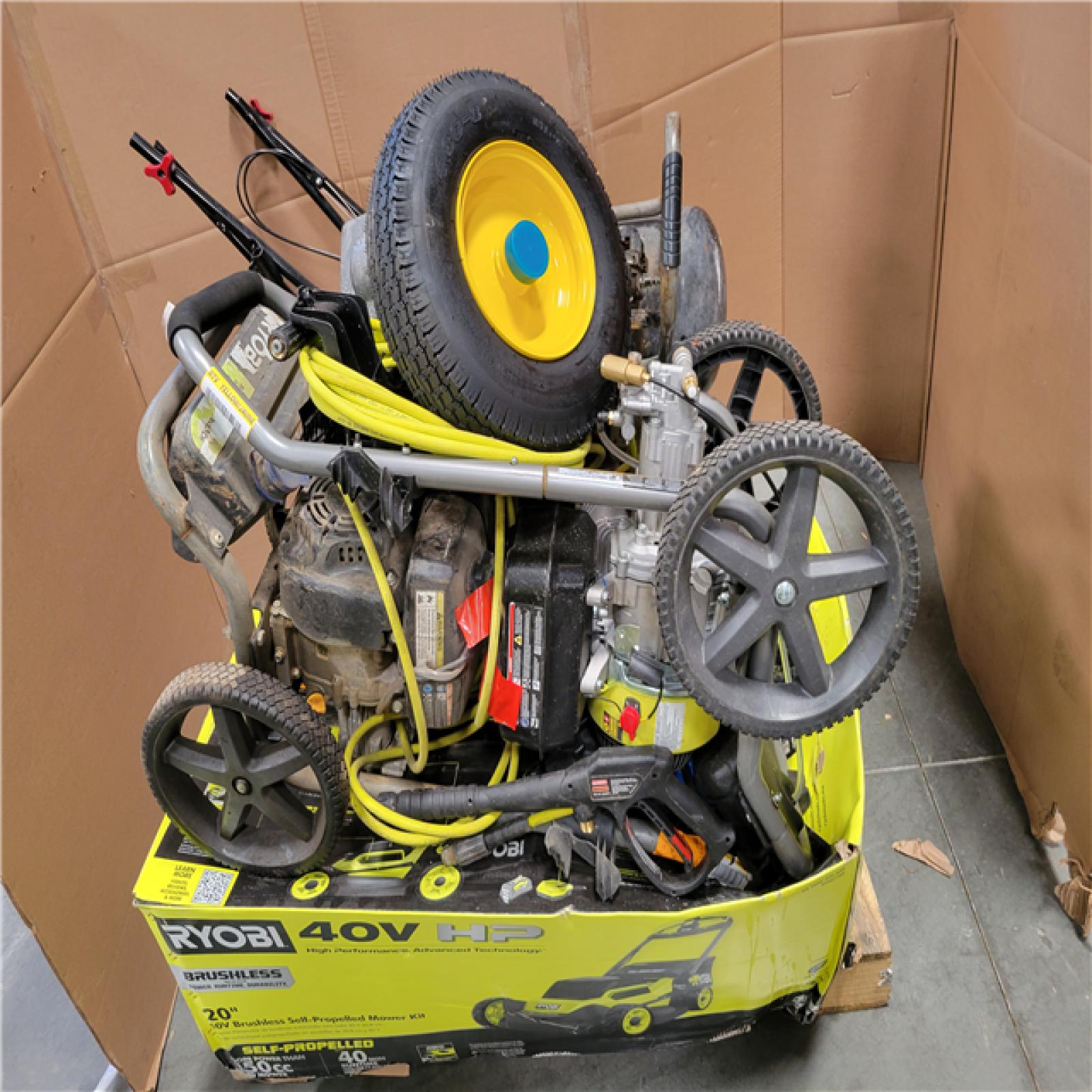 CALIFORNIA AS-IS OUTDOOR POWER EQUIPMENT