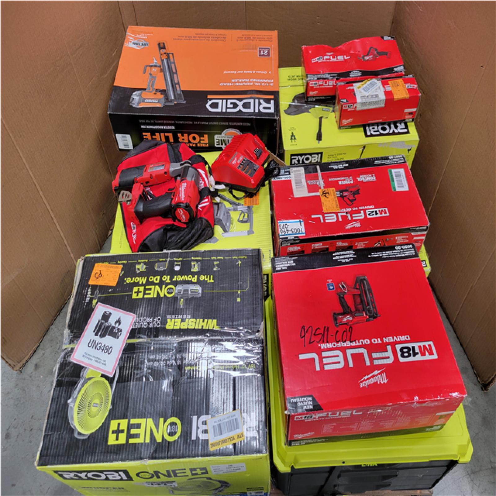 CALIFORNIA AS-IS TOOL PALLET