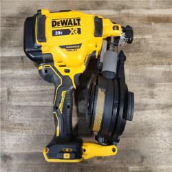 HOUSTON LOCATION - AS-IS DeWalt DCN45RNB 20V Max 15 Degree Cordless Coil Roofing Nailer (Tool Only)