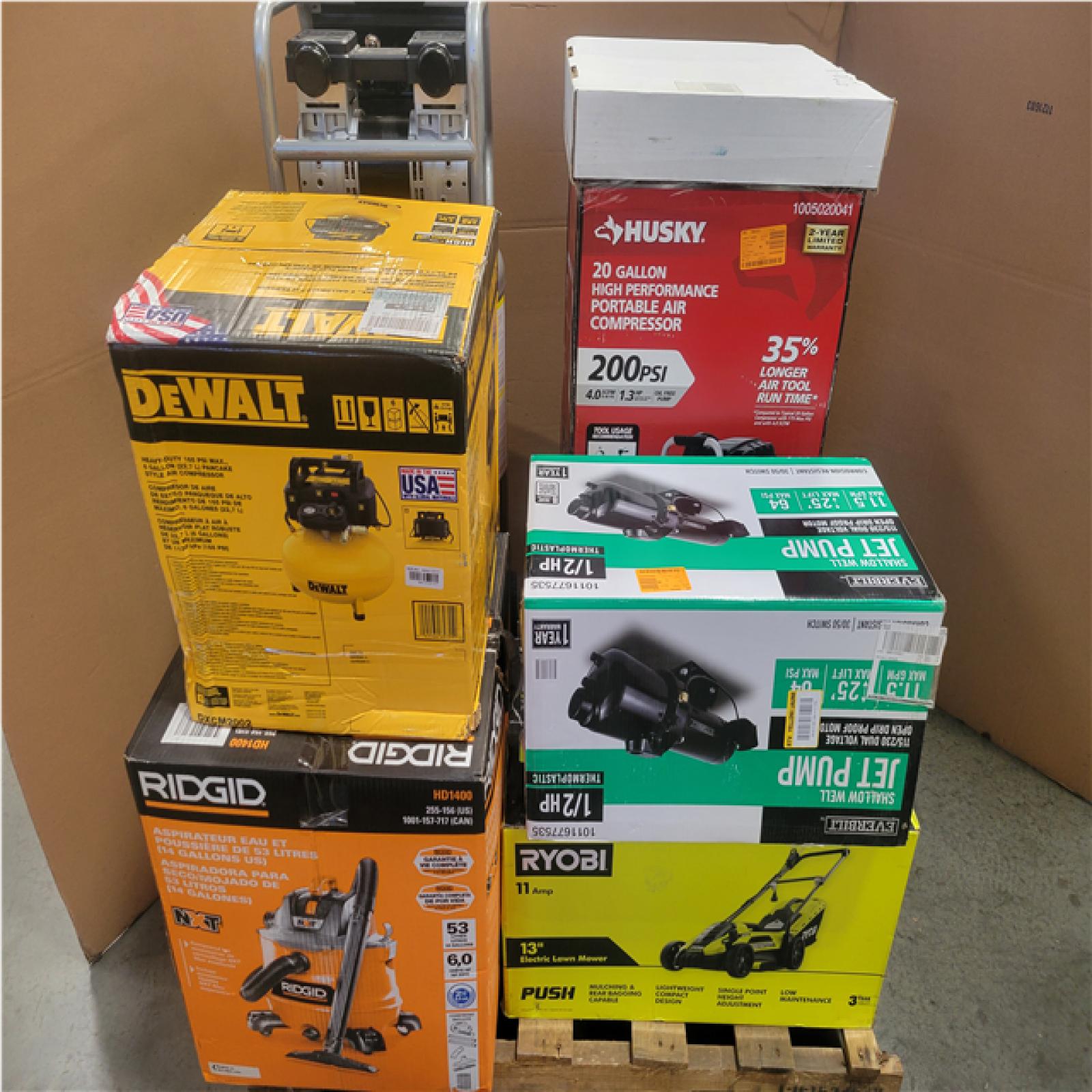 CALIFORNIA AS-IS OUTDOOR POWER EQUIPMENT