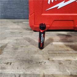 HOUSTON LOCATION - AS-IS MILWAUKEE 100 Ft. REDLITHIUM Lithium-Ion USB Green Rechargeable Cross Line Laser Level