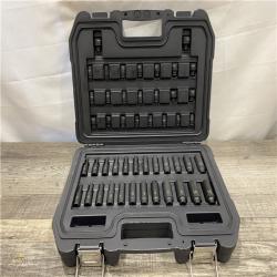 AS-IS DEWALT 1/4 in. Drive Metric and SAE Impact Socket Set (48-Piece)