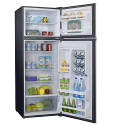 DALLAS LOCATION- NEW! GALANZ12 cu. ft. Top Freezer Refrigerator with Dual Door PALLET (2 UNITS)