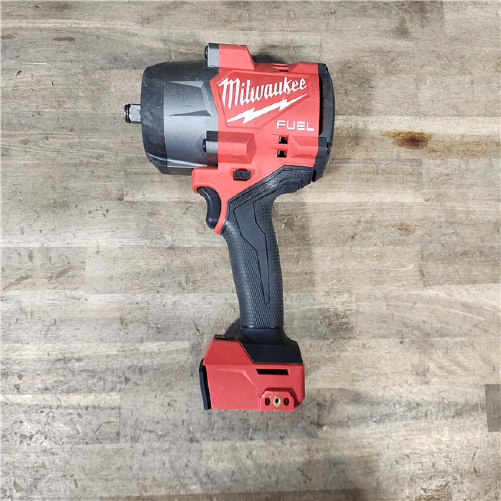 HOUSTON LOCATION - AS-IS Milwaukee M18 FUEL 18V Lithium-Ion Brushless Cordless 1/2 in. Impact Wrench with Friction Ring (Tool-Only)