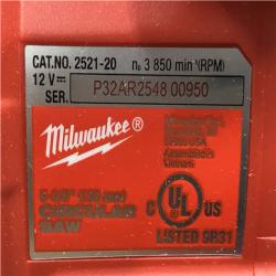 AS-IS MILWAUKEE M12 5-3/8 CIRCULAR SAW (Tool-Only)