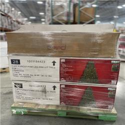 DALLAS LOCATION- AS-IS Mixed Christmas Tree PALLET (6 UNITS)