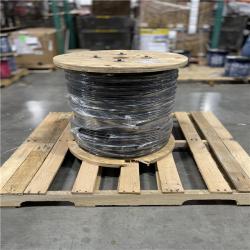 DALLAS LOCATION - AS-IS Southwire 2,500 ft. 1 Black Stranded CU SIMpull THHN Wire (SEE NOTES)
