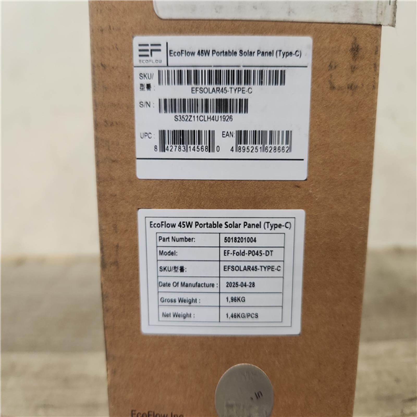 Phoenix NEW EcoFlow 45W Portable Solar Panel (Type-C)