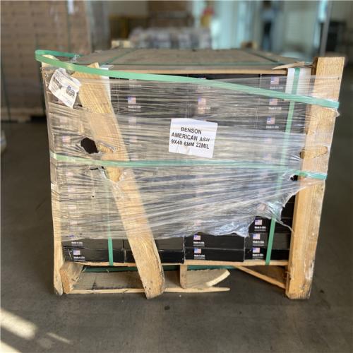 DALLAS LOCATION -MSI Benson American Ash 22 MIL x 9 in. W x 48 in. L Click Lock Waterproof Luxury Vinyl Plank Flooring (23.95 sq. ft. /Case) - 44 CASES