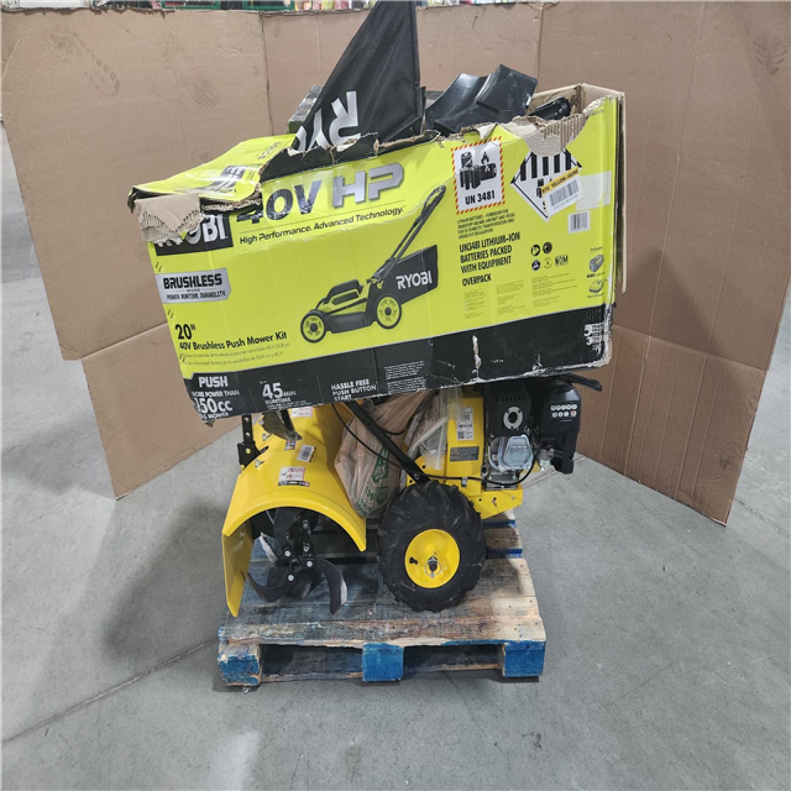 CALIFORNIA AS-IS OUTDOOR POWER EQUIPMENT