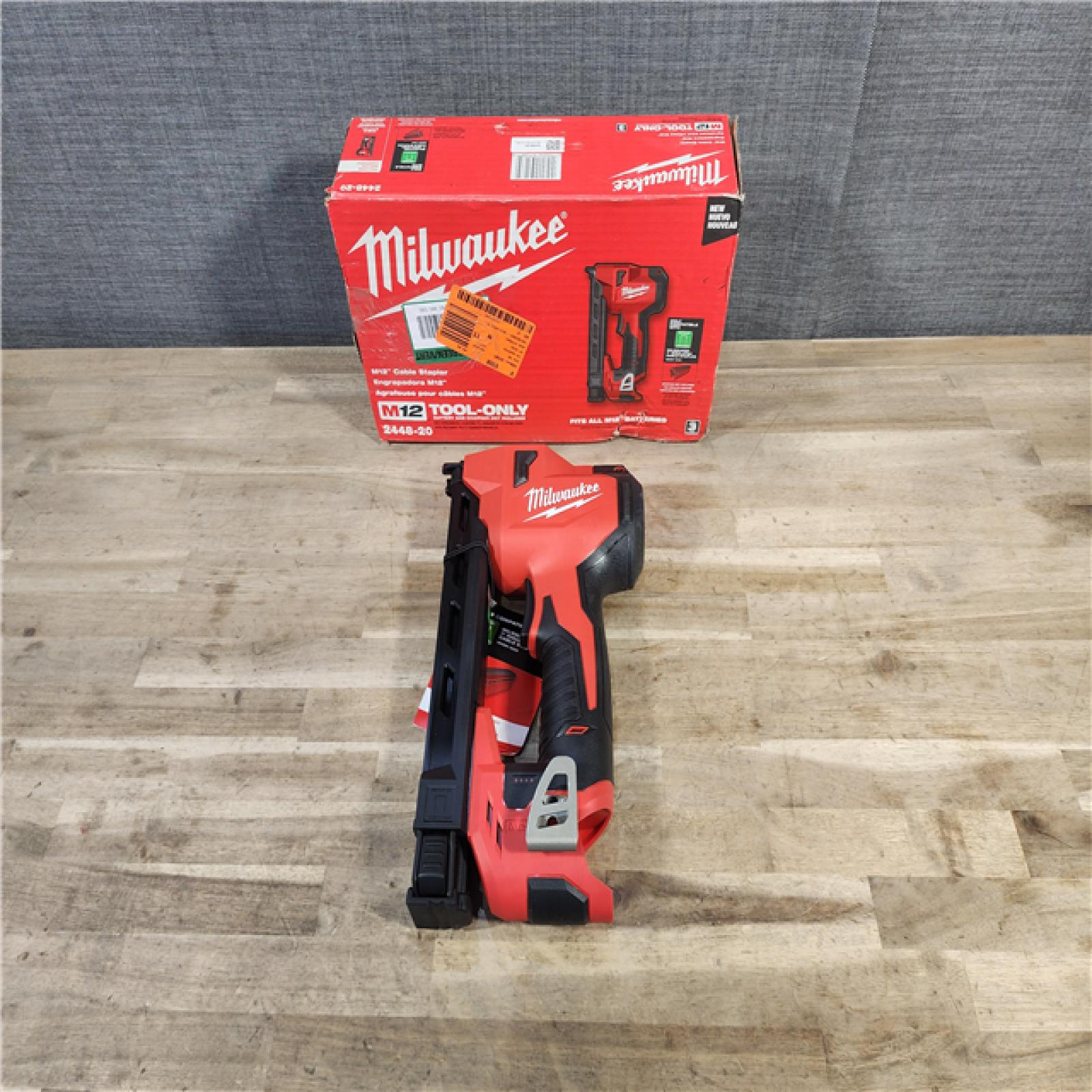 HOUSTON LOCATION - AS-IS Milwaukee M12 Cable Stapler (TOOL ONLY)