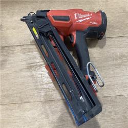 AS-IS Milwaukee FUEL 18-Volt Lithium-Ion Brushless Cordless Gen II 15-Gauge Angled Finish Nailer (Tool-Only)