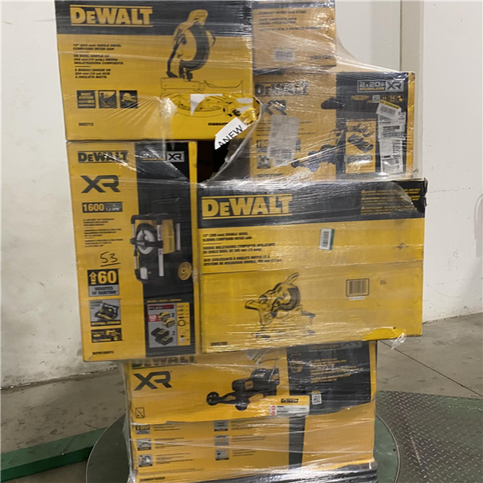 Dallas Location - As-Is DEWALT Tool Pallet