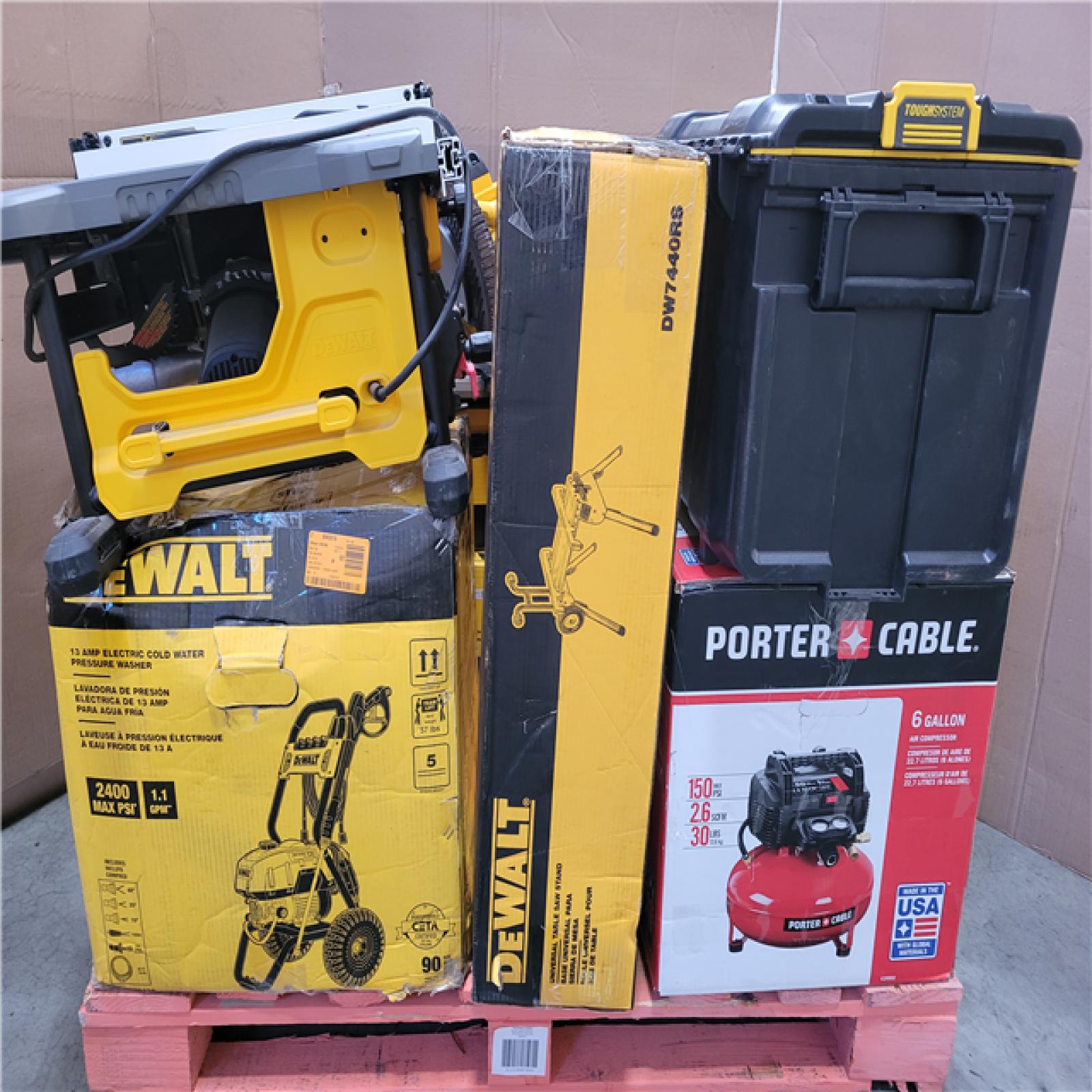 CALIFORNIA AS-IS TOOL PALLET