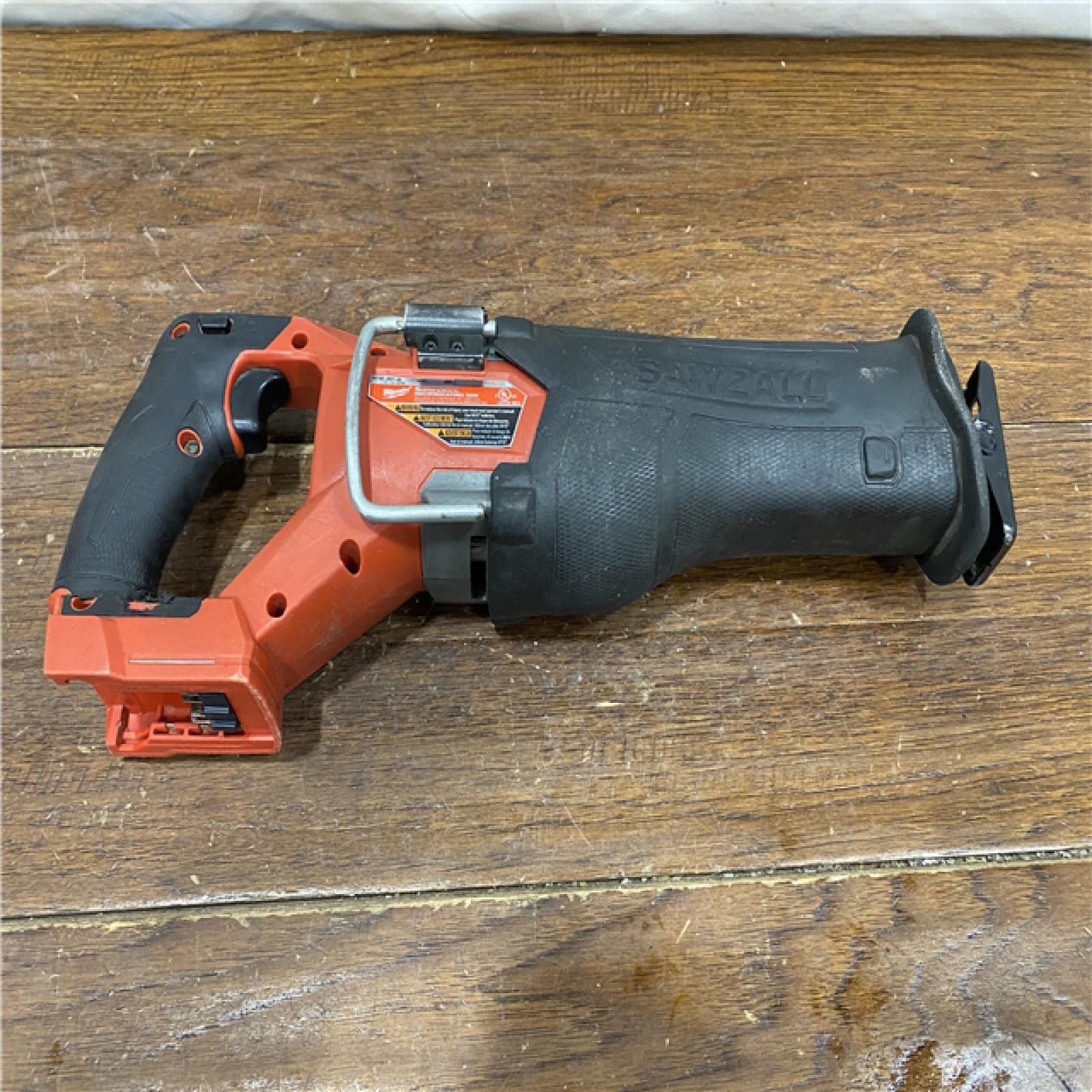 AS-IS Milwaukee M18 18V Fuel Sawzall 1-1/4  Reciprocating Saw Cordless Lithium-Ion Brushless 2821-20