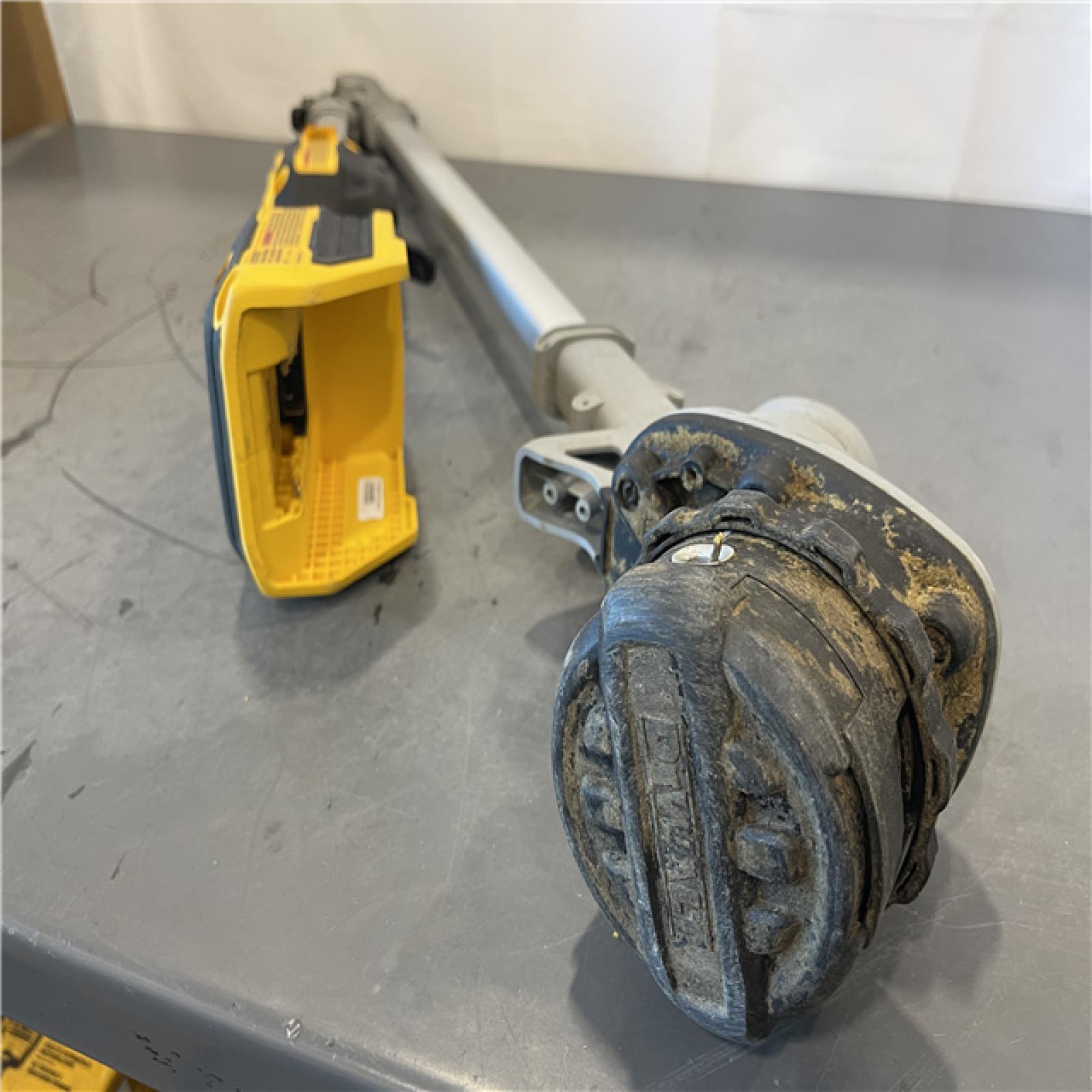 AS-IS - DEWALT 20V MAX 14 in. Brushless Cordless Battery Powered Foldable String Trimmer