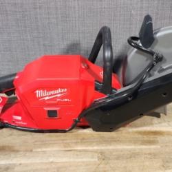 HOUSTON LOCATION - AS-IS Milwaukee M18 FUEL 9 Cut-Off Saw with ONE-KEY (TOOL ONLY)