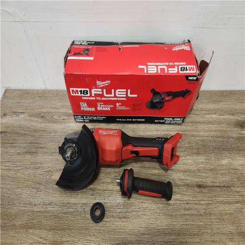 Phoenix Location Milwaukee M18 FUEL 18V Lithium-Ion Brushless Cordless 4-1/2 in./6 in. Braking Grinder with Paddle Switch (Tool-Only)