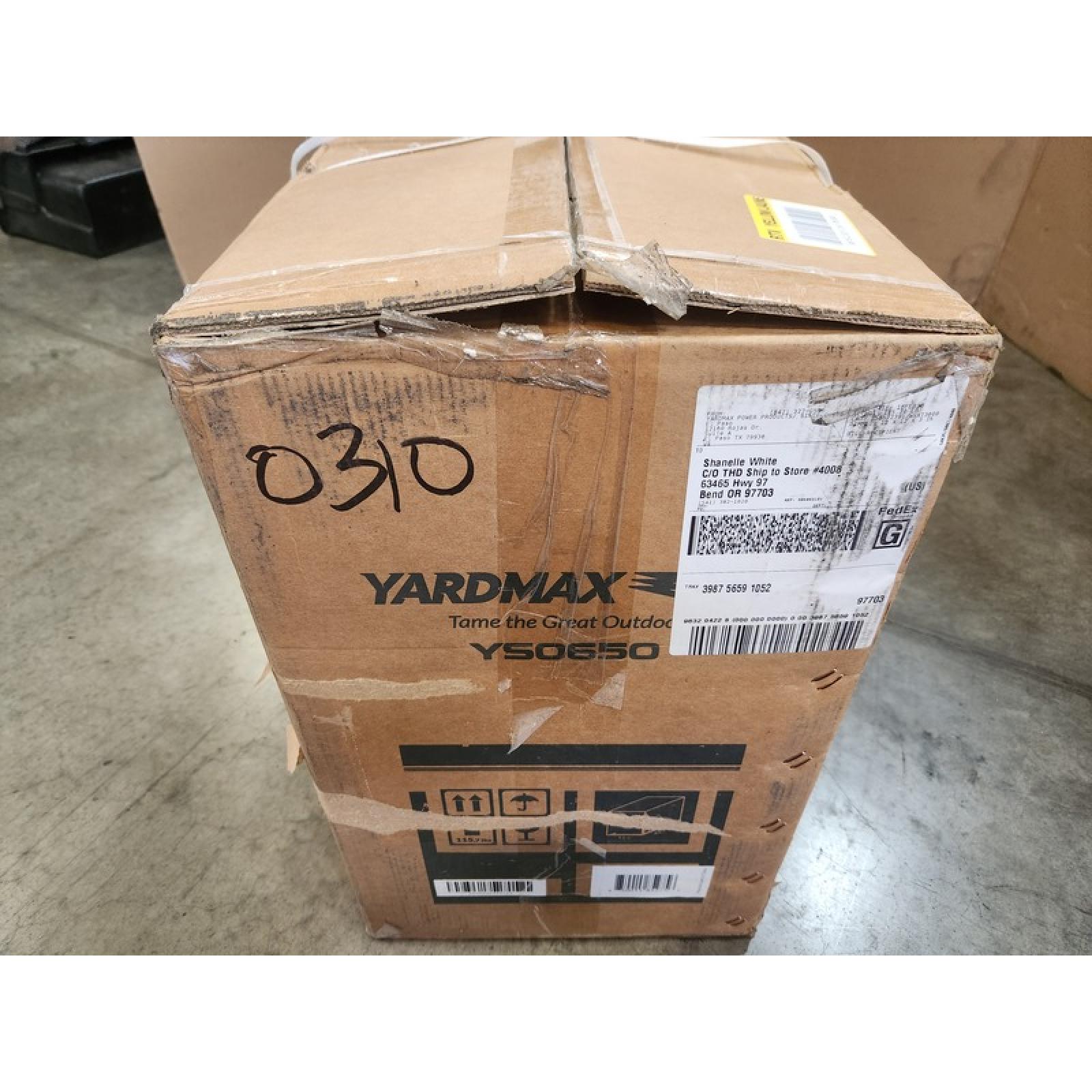 Phoenix NEW YARDMAX 6.5-Ton 15 Amp Horizontal Electric Log Splitter (SEALED)