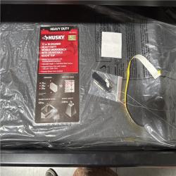 CALIFORNIA AS-IS HUSKY 72 inch HEAVY DUTY MOBILE WORKBENCH