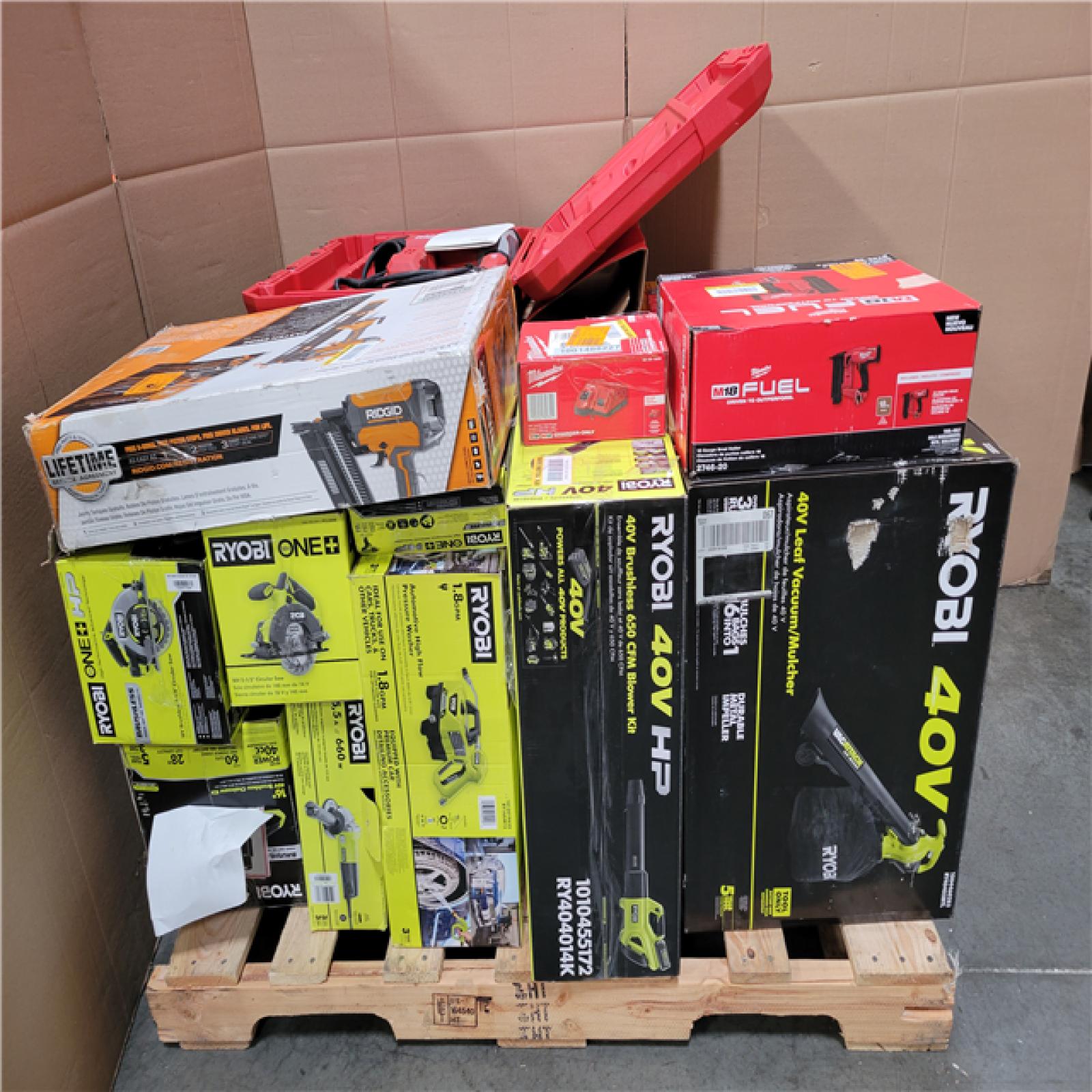 CALIFORNIA AS-IS TOOL PALLET