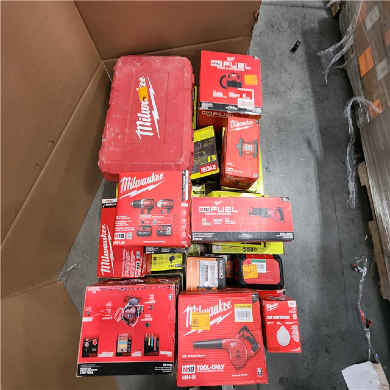 CALIFORNIA AS-IS TOOL PALLET