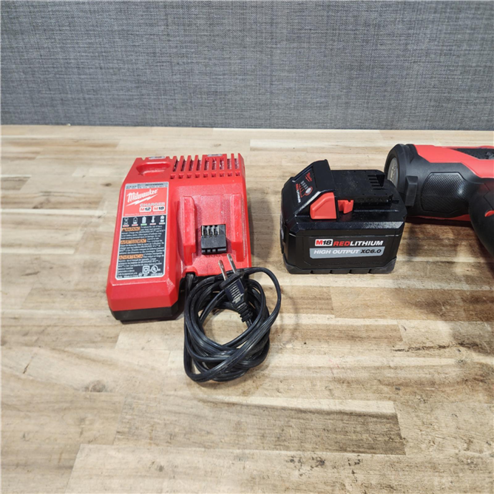HOUSTON LOCATION - AS - IS Milwaukee FUEL 18-Volt Lithium-Ion Brushless Cordless Gen II 18-Gauge Brad Nailer W/ BATTERY & CHARGER