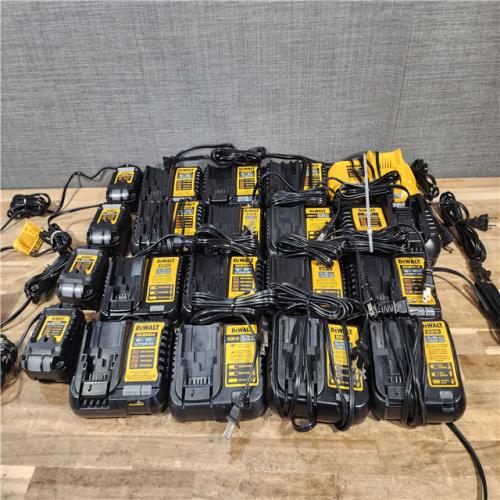 HOUSTON LOCATION - AS-IS DEWALT BATTERY CHARGER PACK QTY - 20