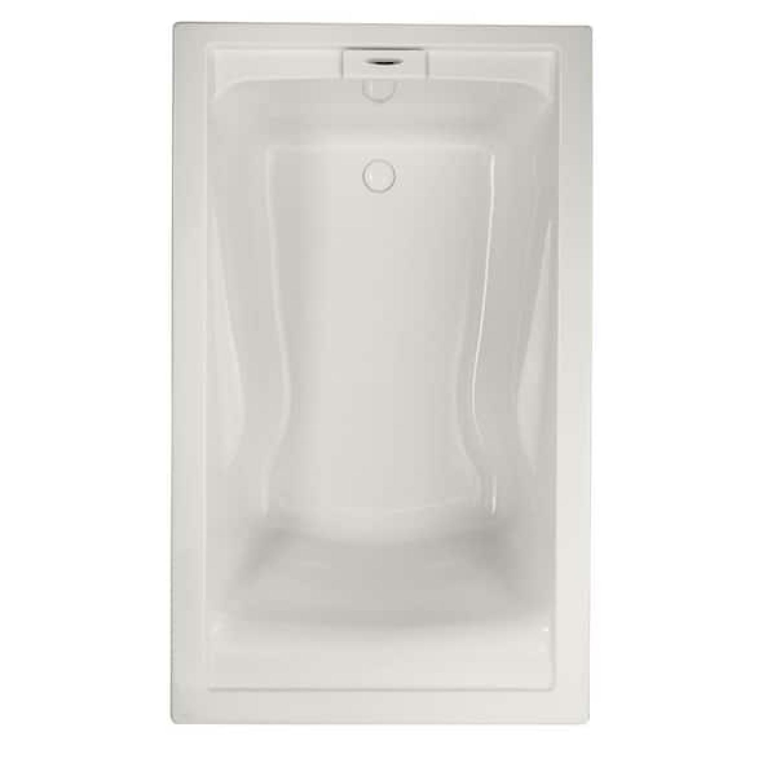 Phoenix NEW American Standard EverClean 60 in. x 36 in. Rectangular Soaking Bathtub with Reversible Hand Drain in White