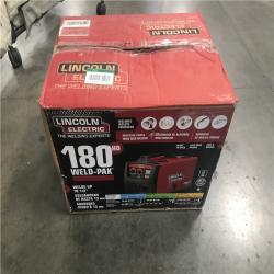 California AS-IS Lincoln Electric 180 Amp Weld-Pak 180 HD