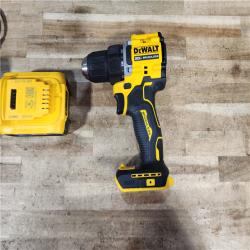 HOUSTON LOCATION - AS - IS DEWALT Atomic 20V Lithium-Ion Cordless Compact 1/2 in. Drill/Driver Kit