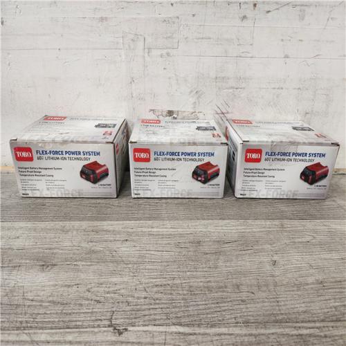 Phoenix Location Toro 60 -Volt, 2 Ah 1 -Pack Lithium Ion (Li-ion) Battery (3-Pack)